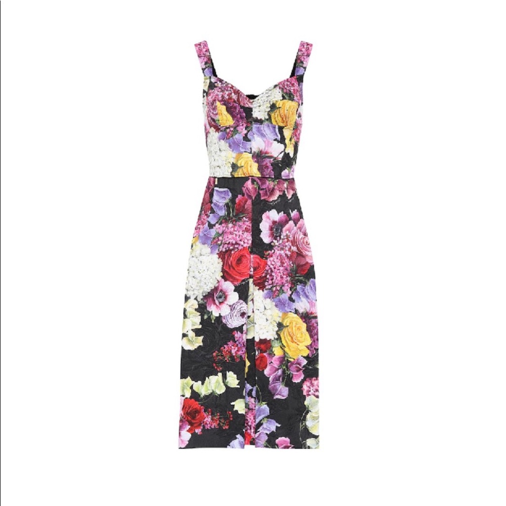 NWT dolce and Gabanna floral bustier dress size 0 - Picture 6 of 7